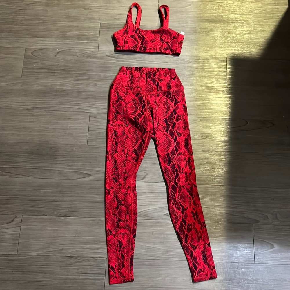 Alo Snake print set